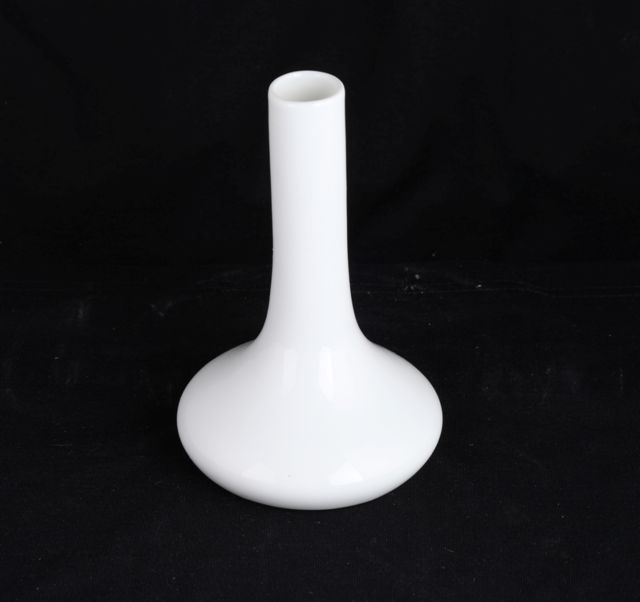 Vase hvit 14cm Maxine
